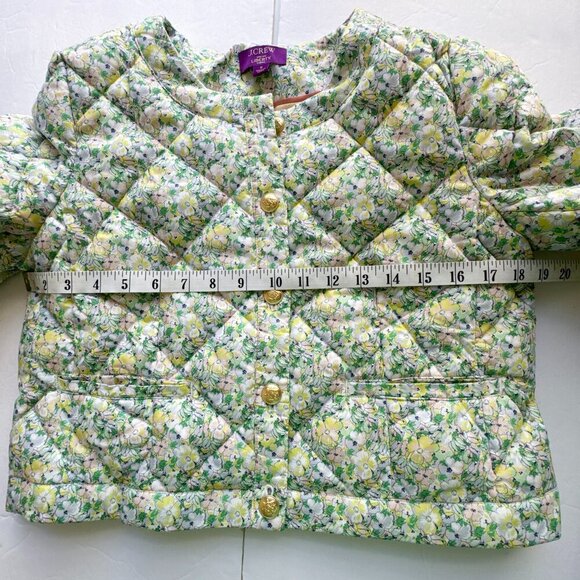 J. Crew New Limited-edition Crop quilted Louisa lady jacket in Liberty® fabric - Picture 12 of 12